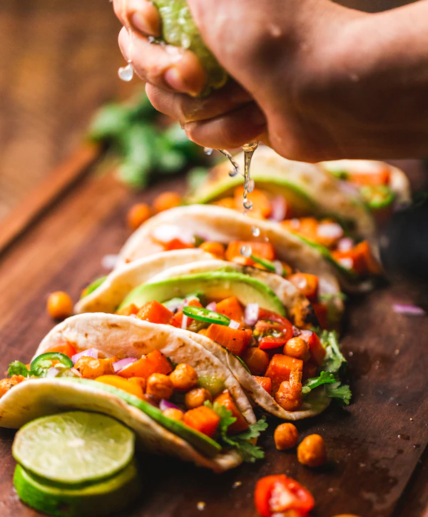 Locally sourced Mexican tacos featured on Fuudr app partner review testimonial